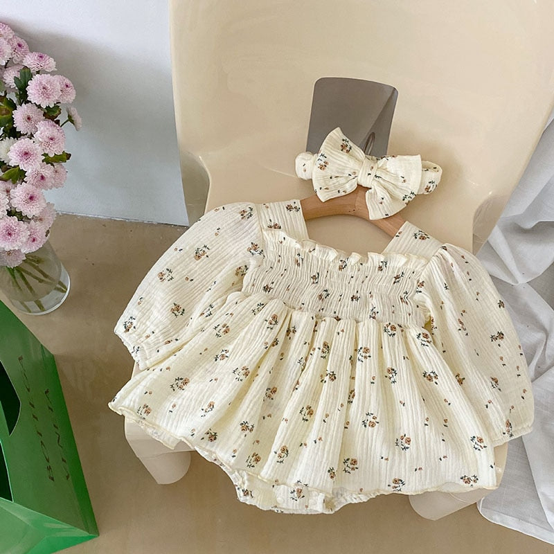 Baby Girls Floral Cloth